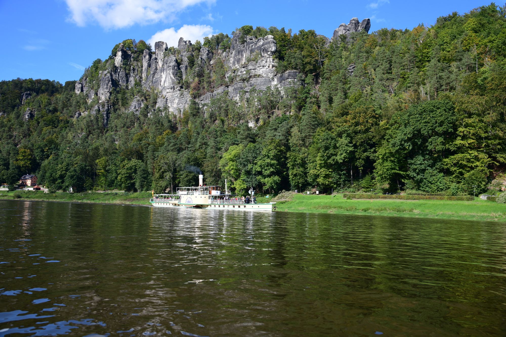 Paddeltour von Bad Schandau zum Blauen Wunder (30.09.2022)