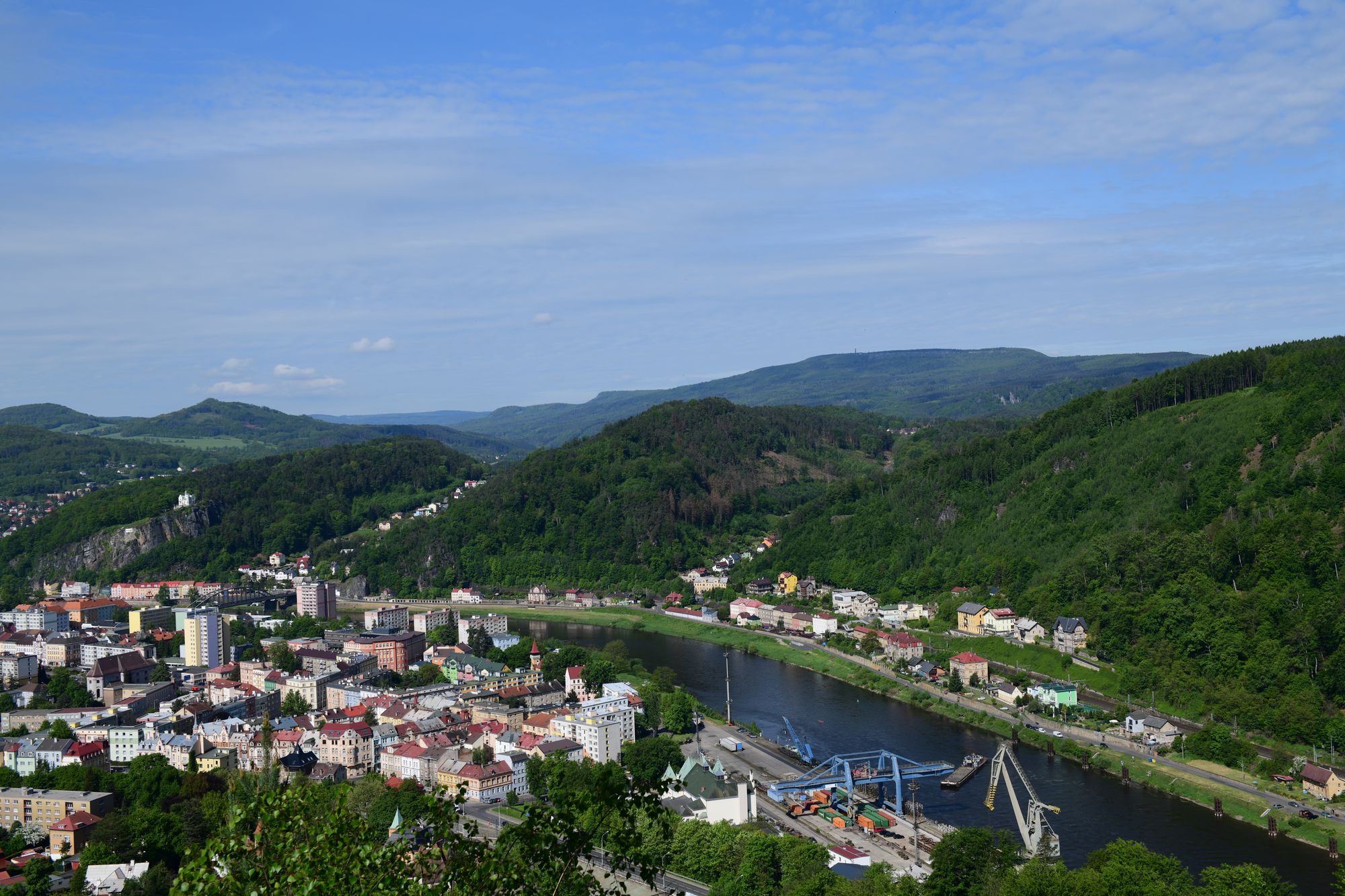 Wanderung von Decin nach Dolni Zleb (19.05.2023)
