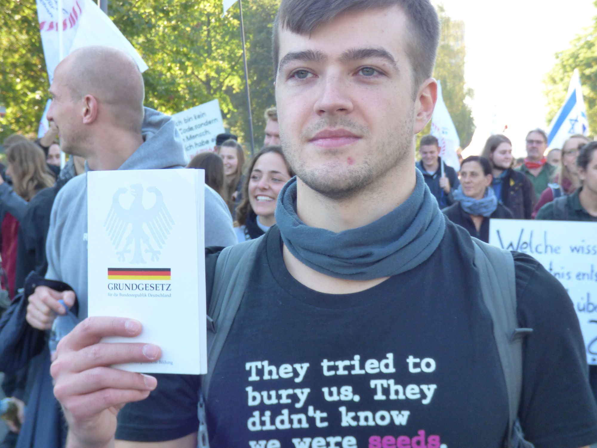 1. StudentenStehenAuf Demo in Dresden