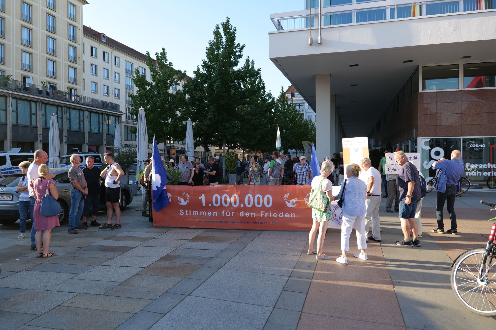 Dresdner Montagsprotest, 11.08.2025