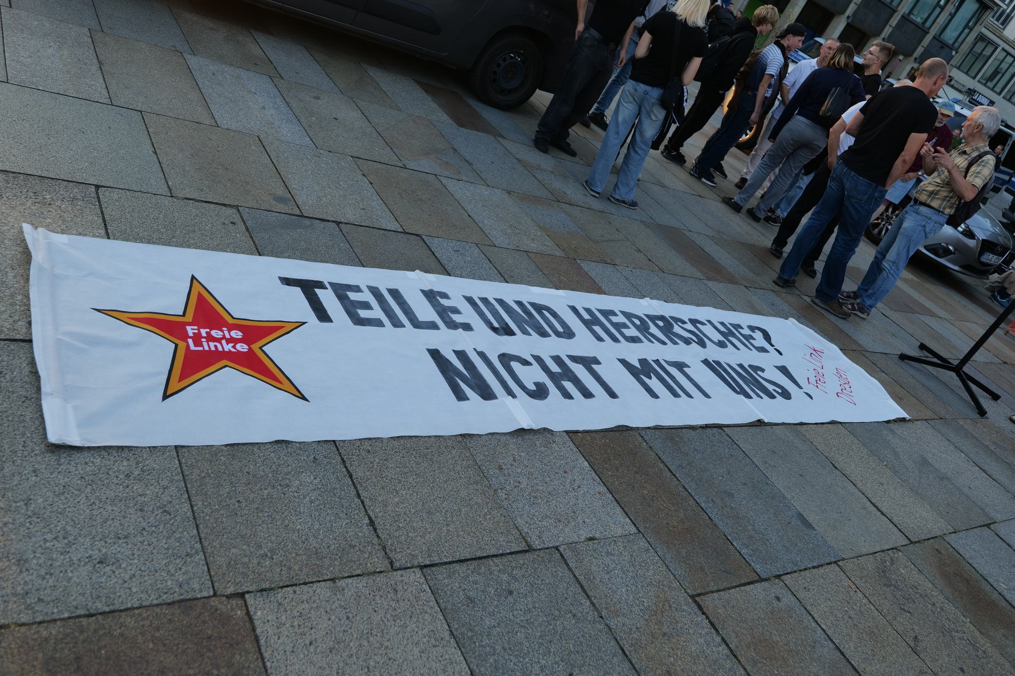 Dresdner Montagsprotest, 08.09.2025