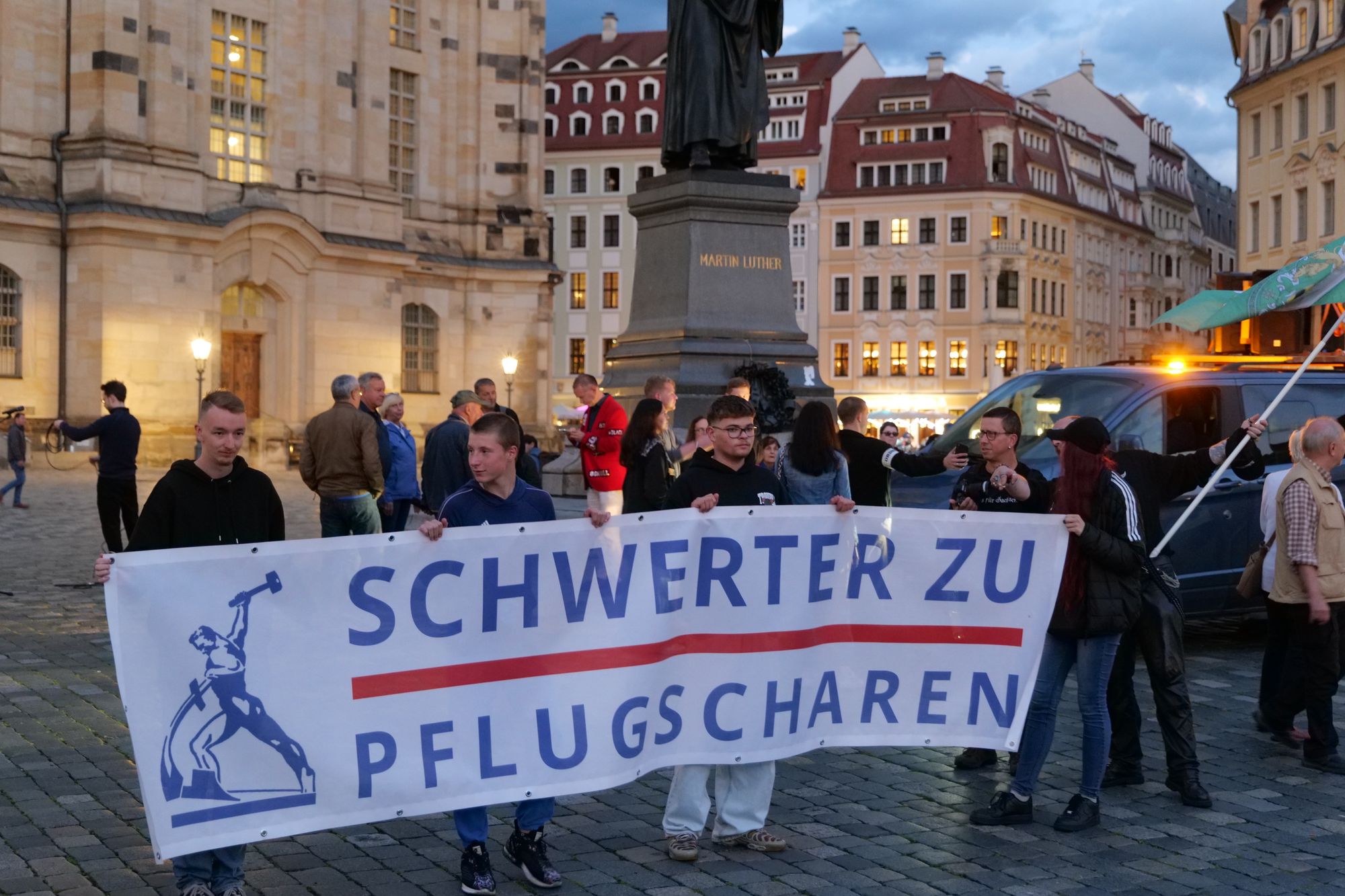 Dresdner Montagsprotest, 15.09.2025
