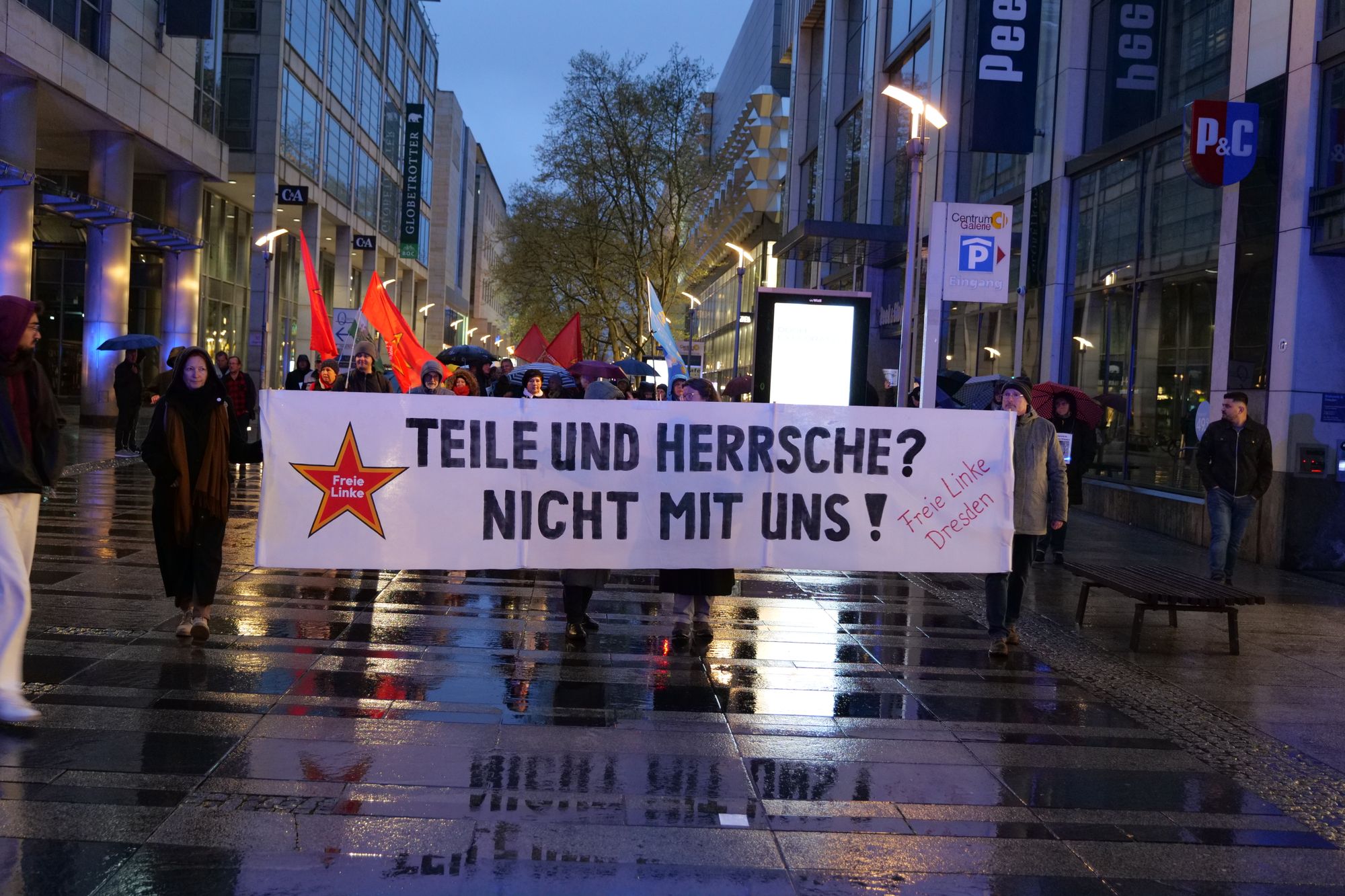 Dresdner Montagsprotest, 20.04.2026