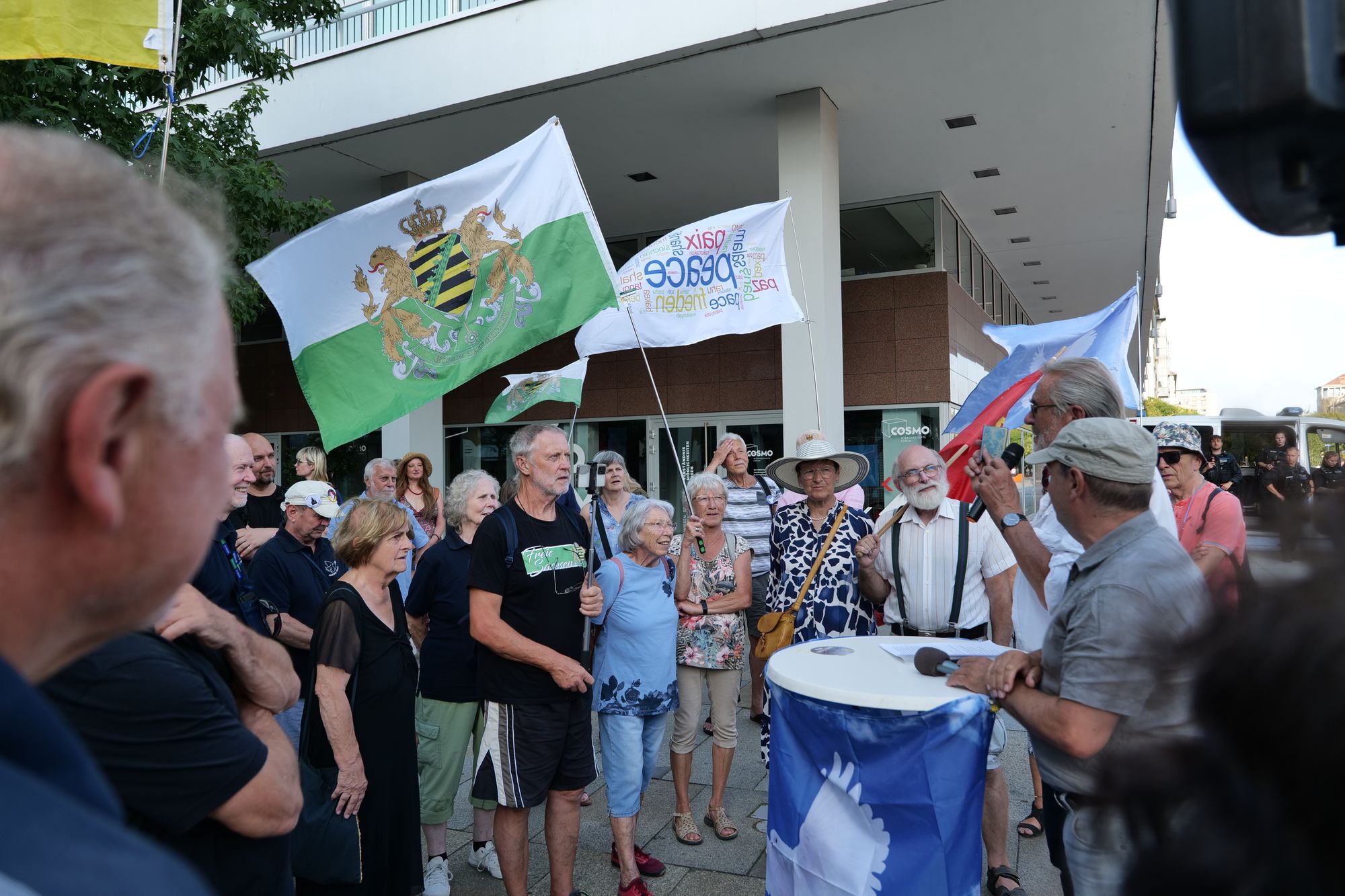 Dresdner Montagsprotest, 13.07.2026