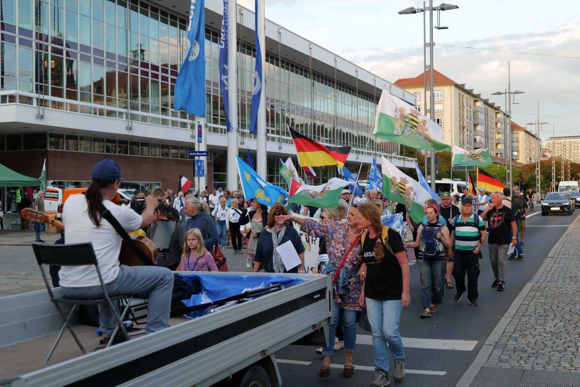 Dresdner Montagsprotest, 31.08.2026
