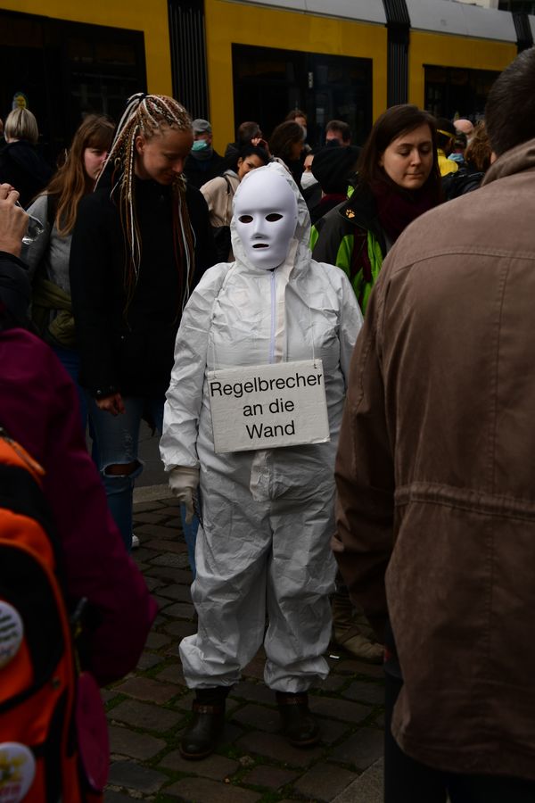 Demo Friedrichstraße am 17.04.21