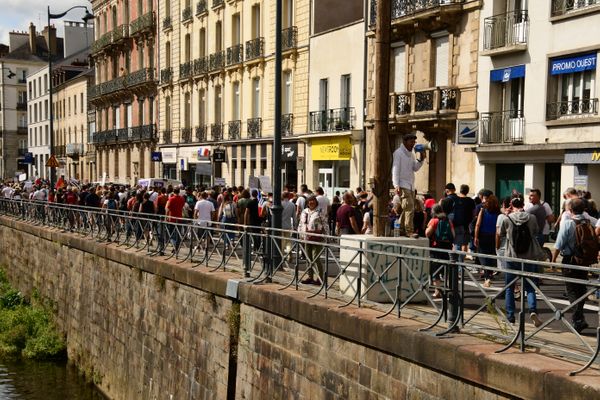 Demonstration gegen Pass Sanitaire (11.09.2021)