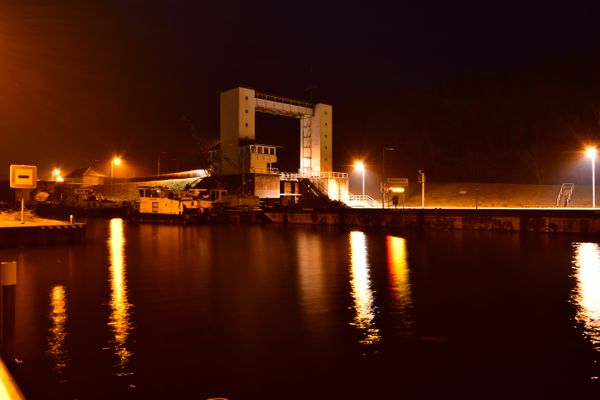 Abendrunde um den Lehnitzsee  und Oranienburg (26.01.2022)