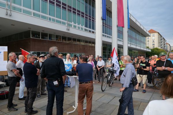 Dresdner Montagsprotest, 14.07.2025