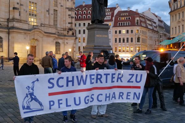 Dresdner Montagsprotest, 15.09.2025