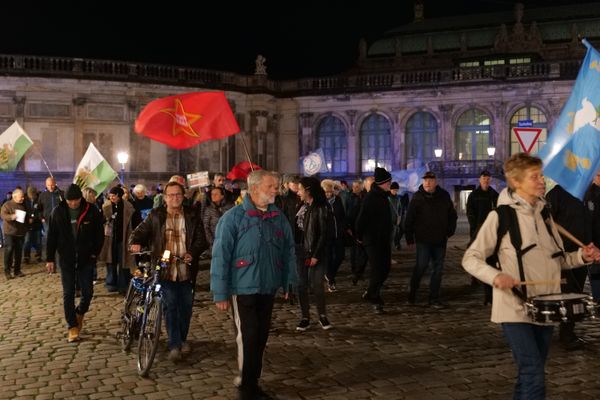 Montagsprotest Dresden, 20.10.2025