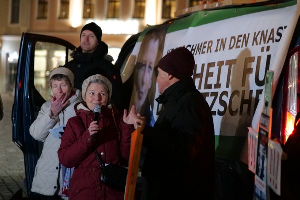 Unterstützungsprotest für die Ärztin Dr. Witzschel, Dresden 30.01.2026