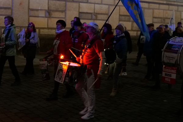 Dresdner Montagsprotest, 23.03.2026