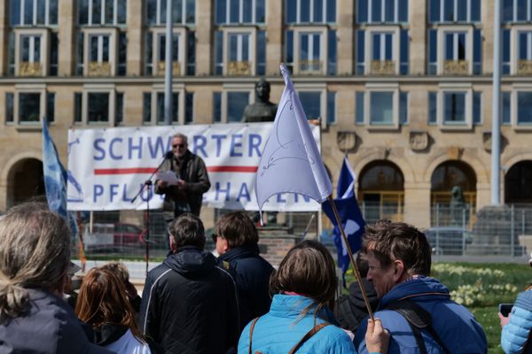 Oster-Friedensmarsch in Dresden, 2026